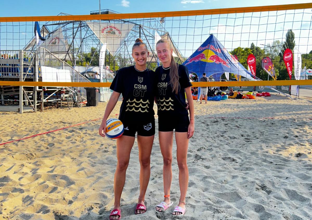 CSM Constanța, locul 5 la Galați Open Beach Volleyball Tournament
