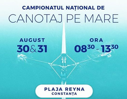 Campionatul Național de Canotaj pe Mare, la Constanța
