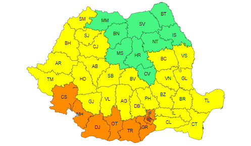 Dobrogea, sub cod galben de caniculă și disconfort termic