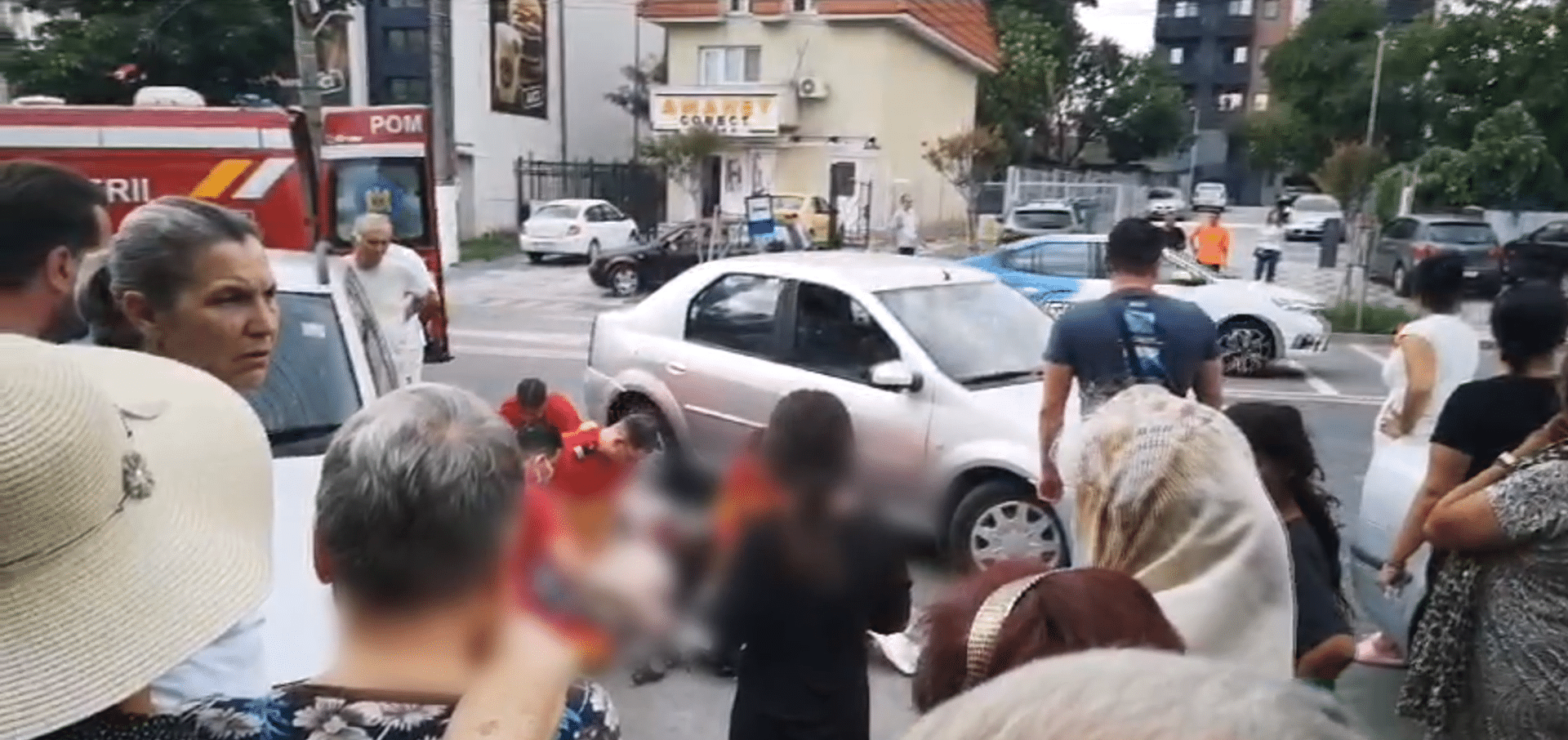 Infarct în urma unei tamponări la Ovidiu