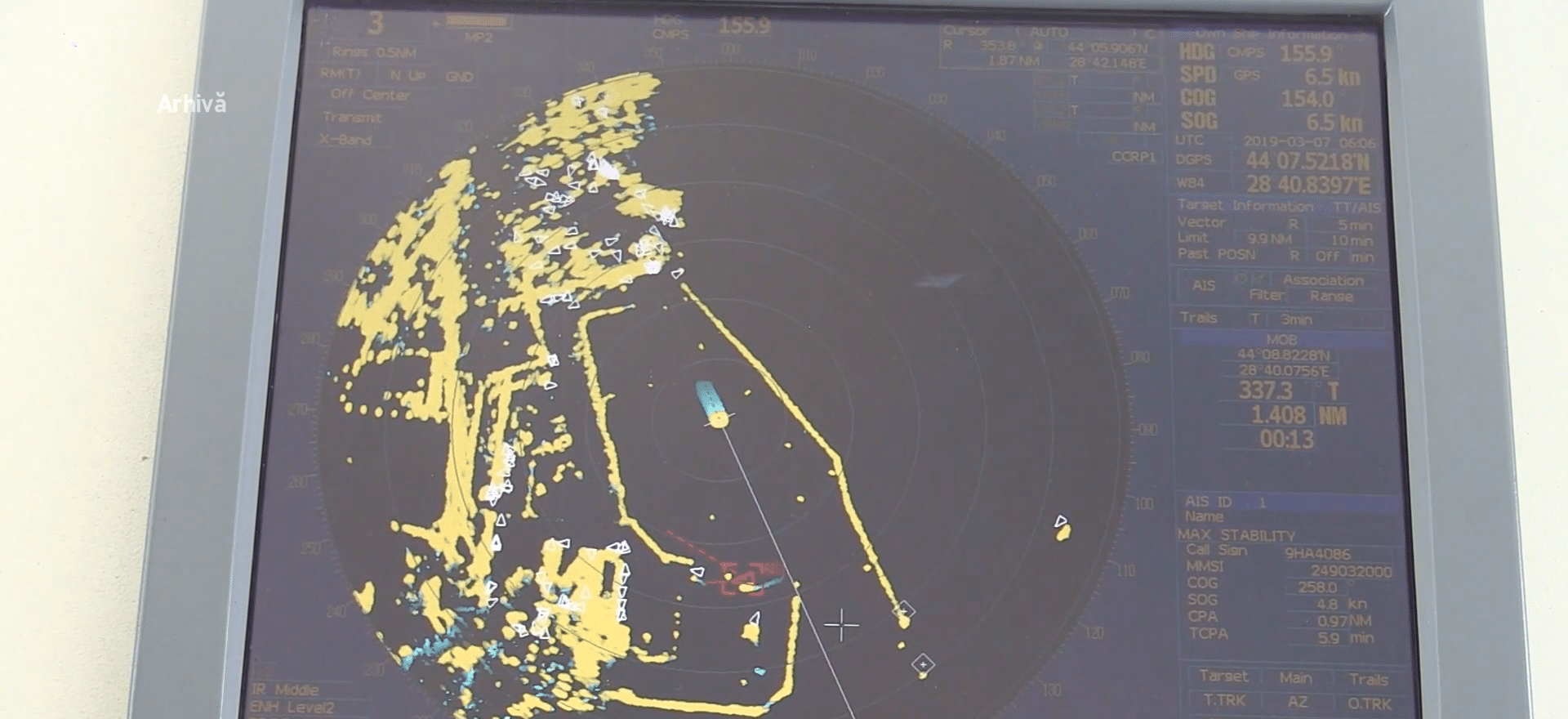 Radar NATO instalat la Cataloi