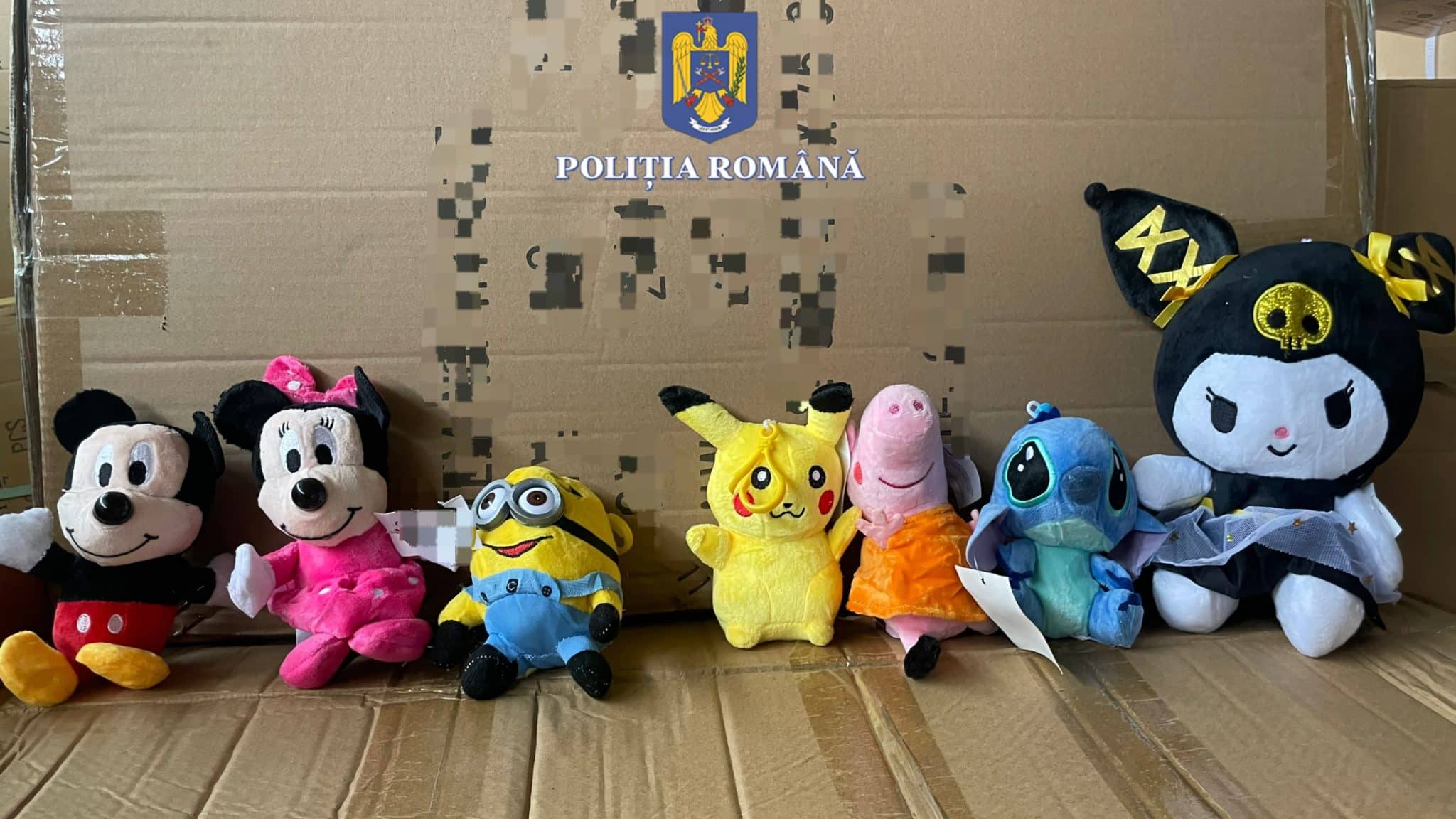 Jucării susceptibile a fi contrafăcute au fost confiscate în Portul Agigea