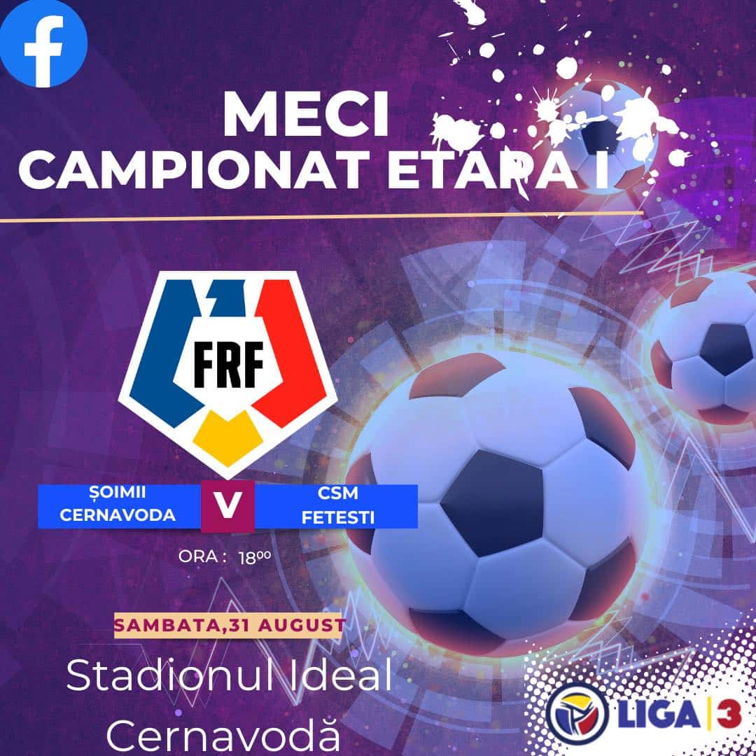 Axiopolis Cernavodă debut în noul sezon contra CSM Fetești