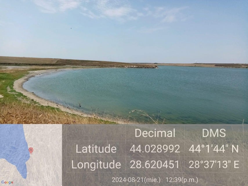 Garda de Mediu Constanța a amendat proprietarul unui teren de lângă lacul Techirghiol