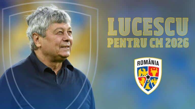 Mircea Lucescu este noul selecționer al Naționalei României