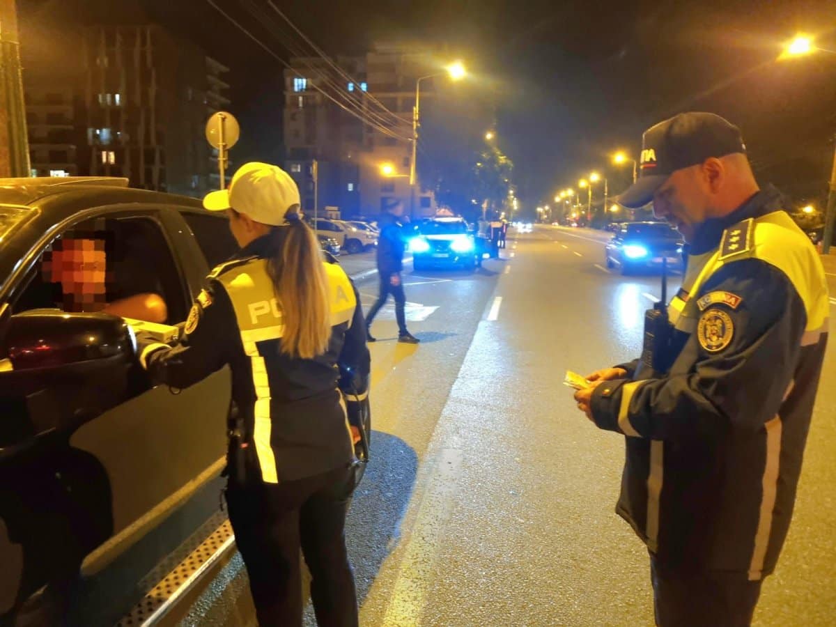 Șoferi băuți și drogați depistați de polițiști în trafic