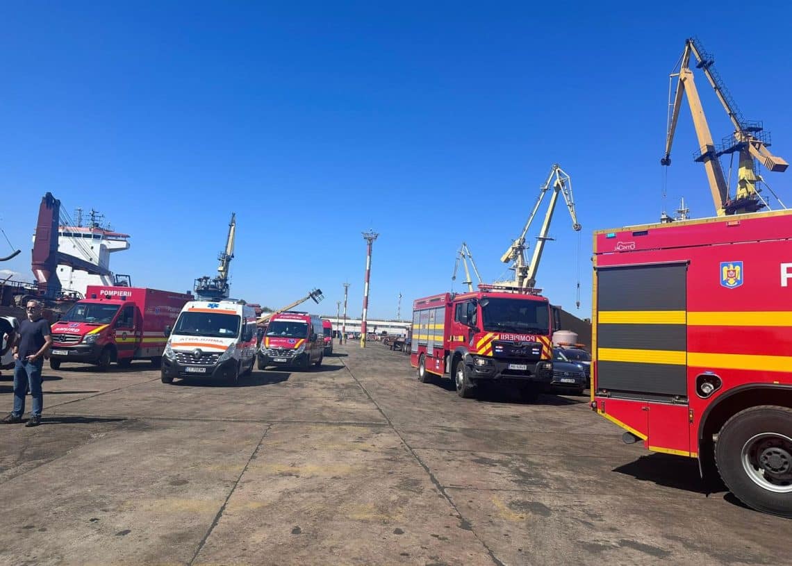 4 oameni au decedat în incendiul din Portul Midia