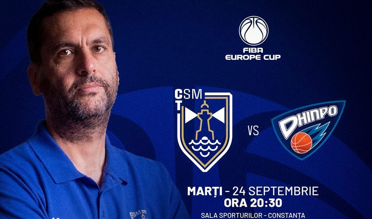 CSM Constanța joacă în calificările pentru FIBA Europe Cup. Parcarea de la Sala Sporturilor va fi blocată