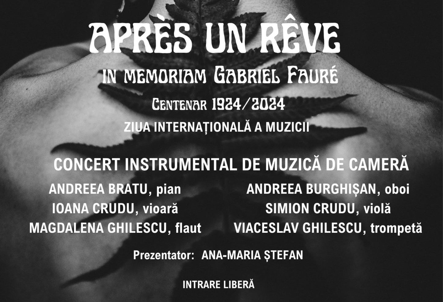 Concert omagiu la Centrul Jean Constantin