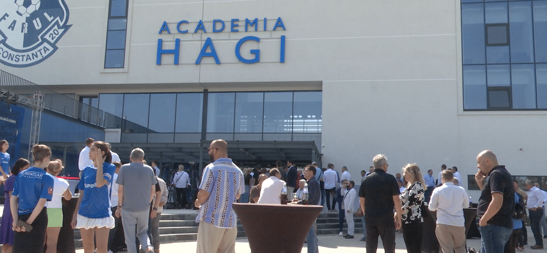 Gică Hagi a inaugurat hotelul Farului și noile facilități ale Academiei