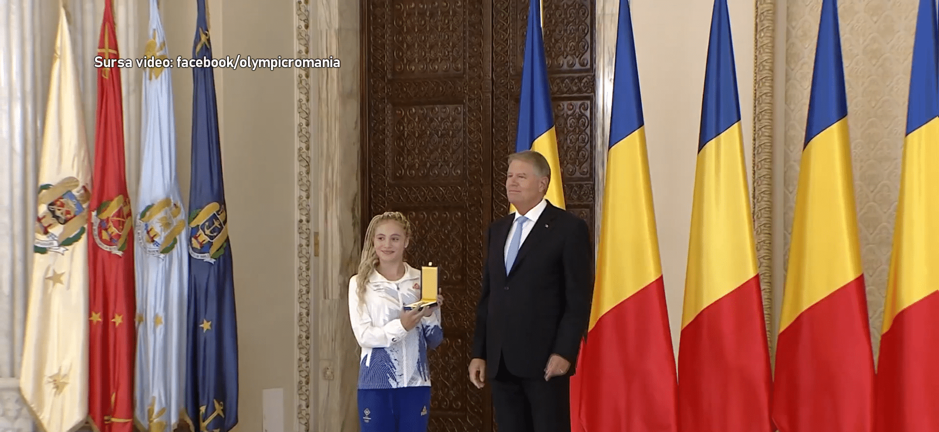 Sabrina Maneca Voinea, decorată cu Ordinul „Meritul Sportiv“ Clasa a III-a