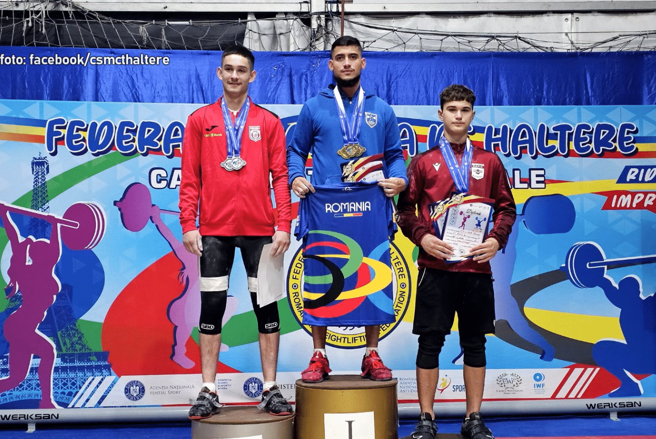 George Florea, triplu campion național la haltere