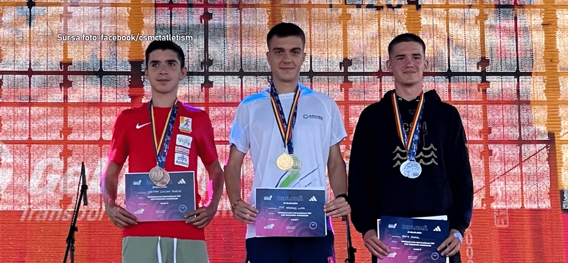 Carol Popa, medalie la evenimentul atletic de cinci stele de la Brașov