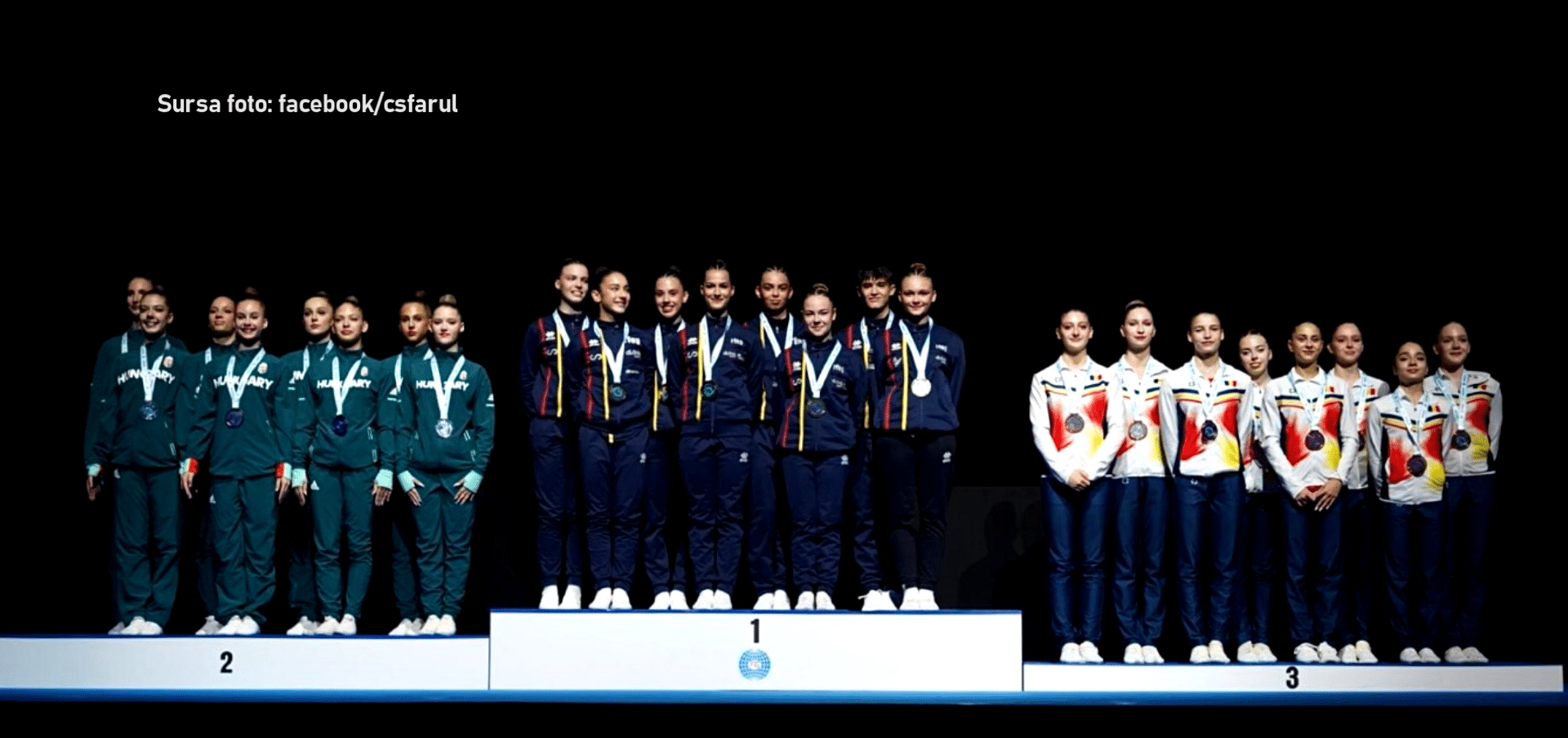 Medalii pentru sportivele de la CS Farul