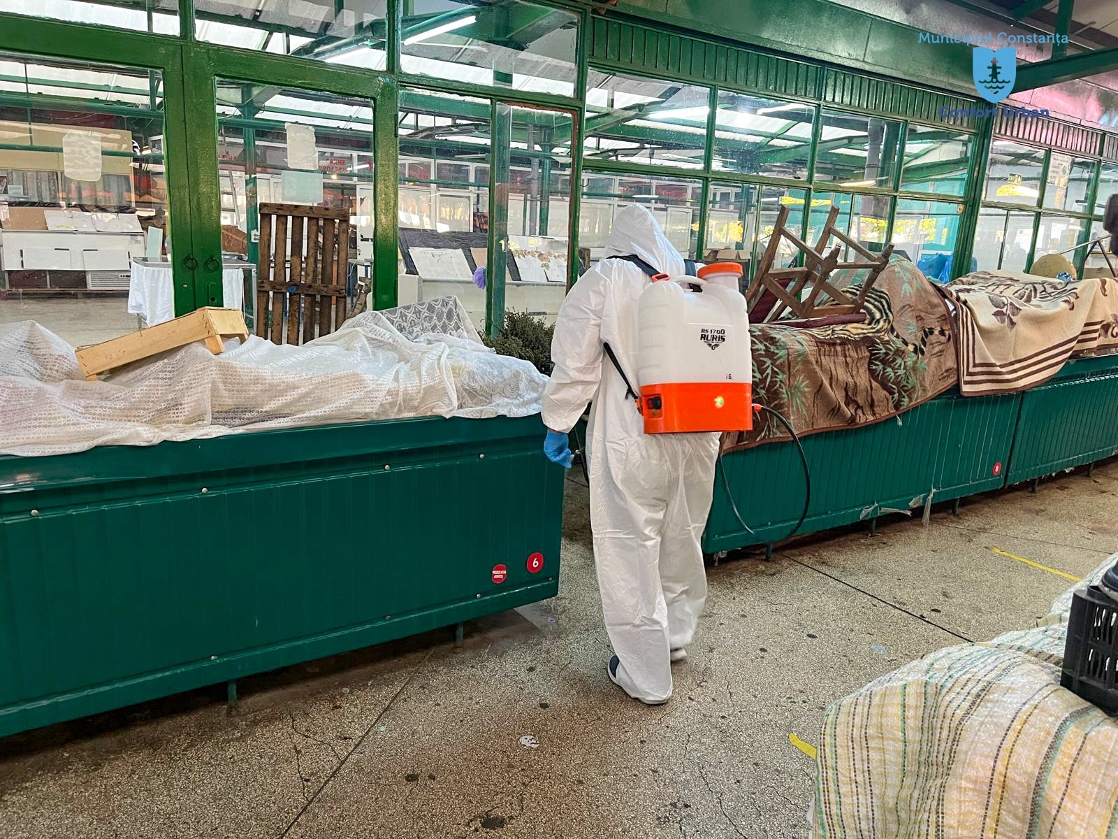 Acțiuni de dezinsecție, dezinfecție și deratizare în piețele agroalimentare din municipiul Constanța
