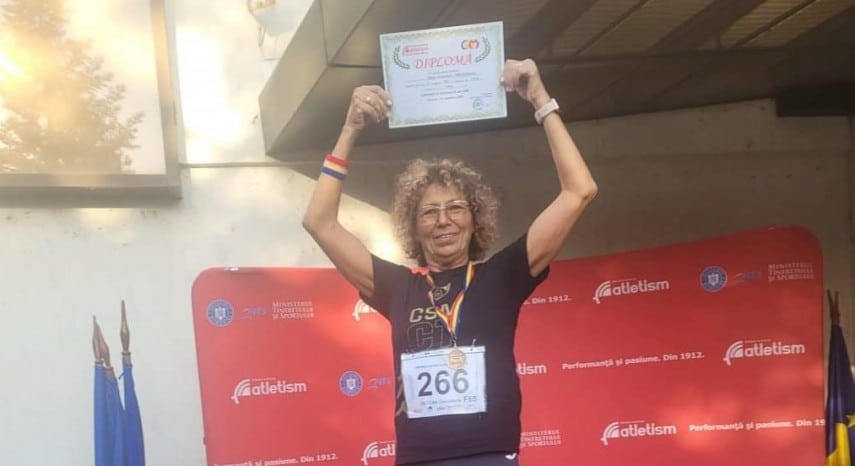 Coculeana Oltean continuă să strălucească la competițiile de masters