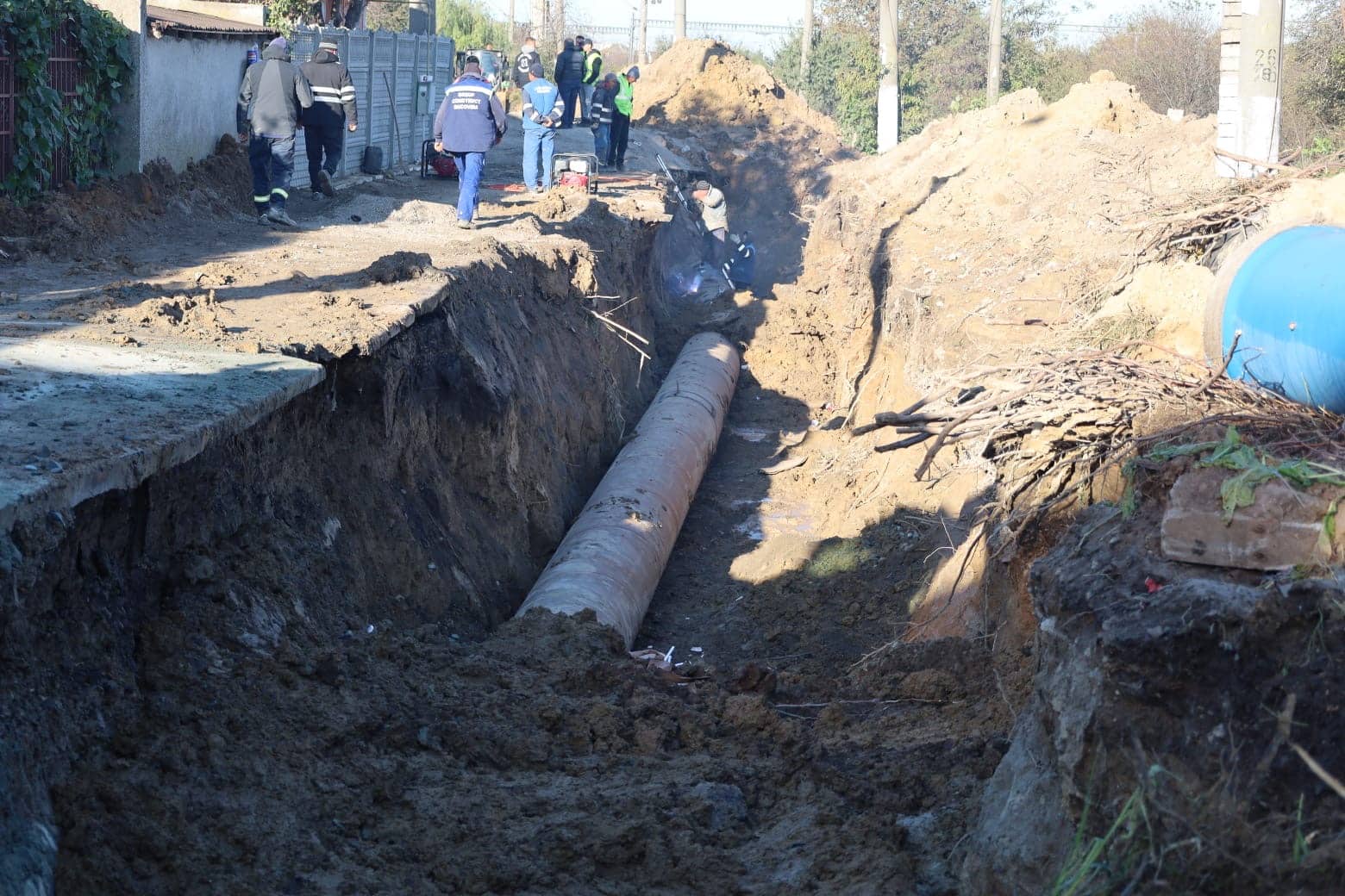 RAJA: Avaria din zona Pod Butelii a fost remediată. Apa potabilă revine treptat 