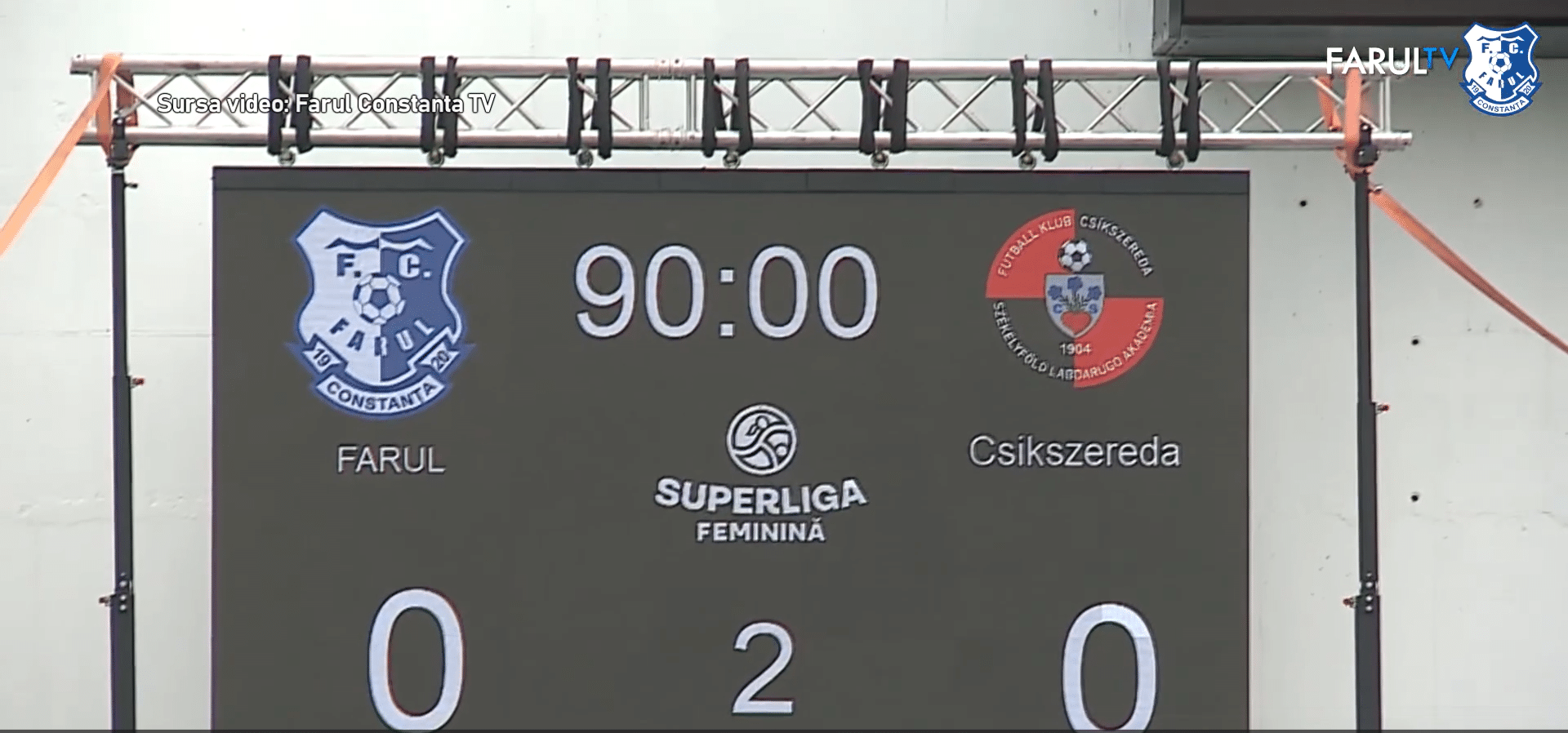Farul Constanța, egal în derby-ul cu AFK Csikszereda Miercurea Ciuc