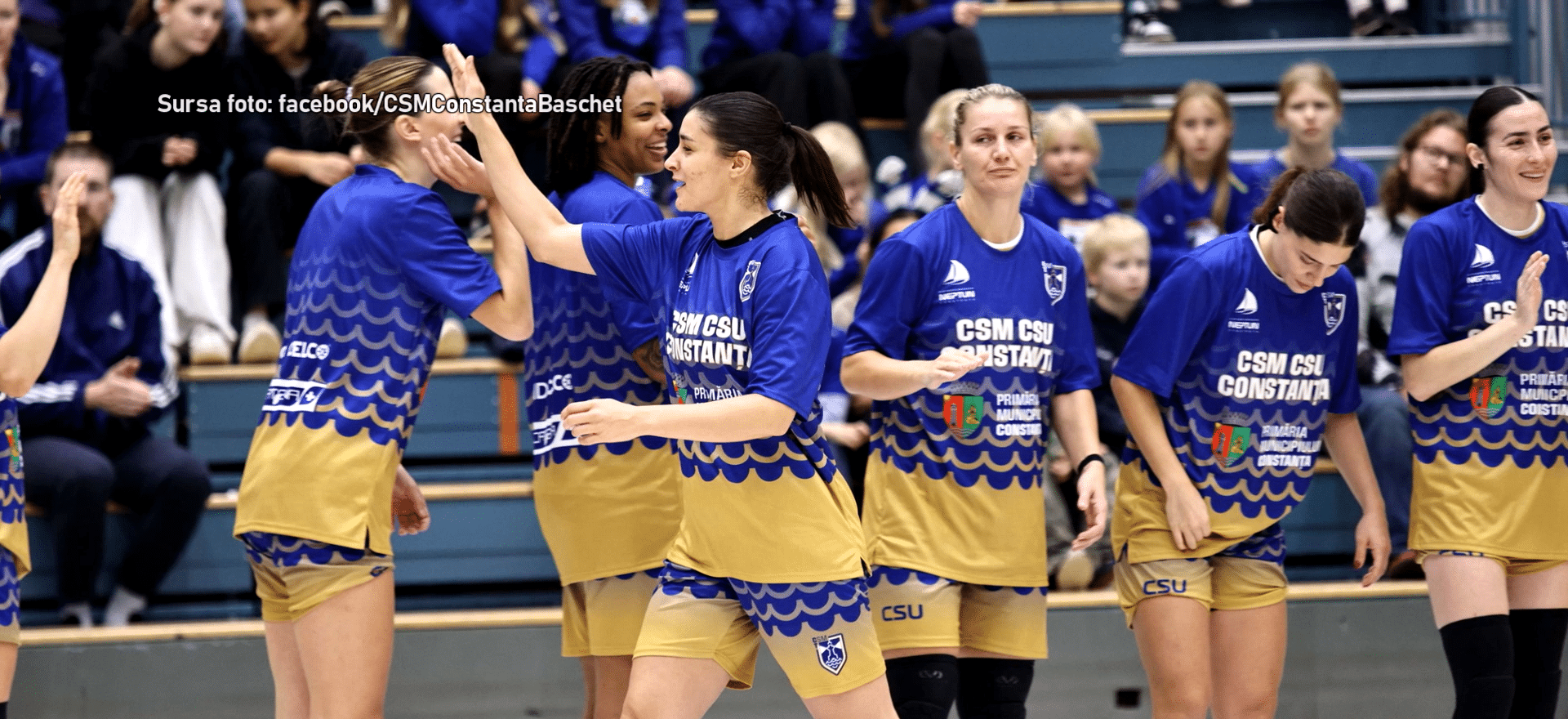 CSM Constanța, primul meci pe teren propriu în EuroCup Women