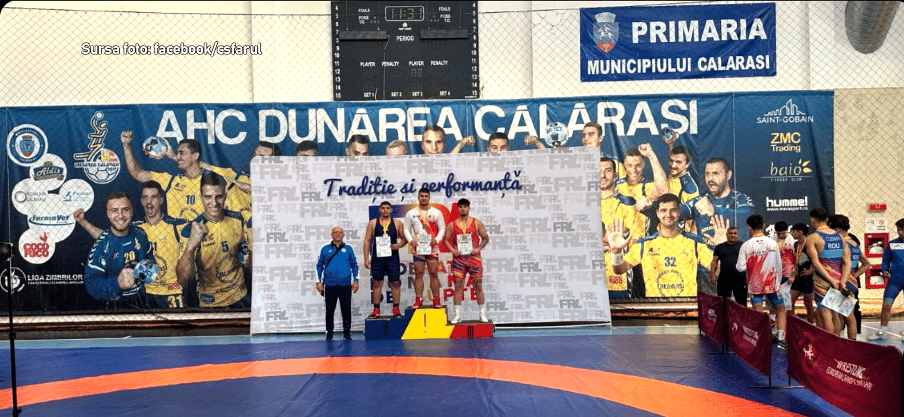 Gean Ali, campion național la Juniori I la lupte greco-romane