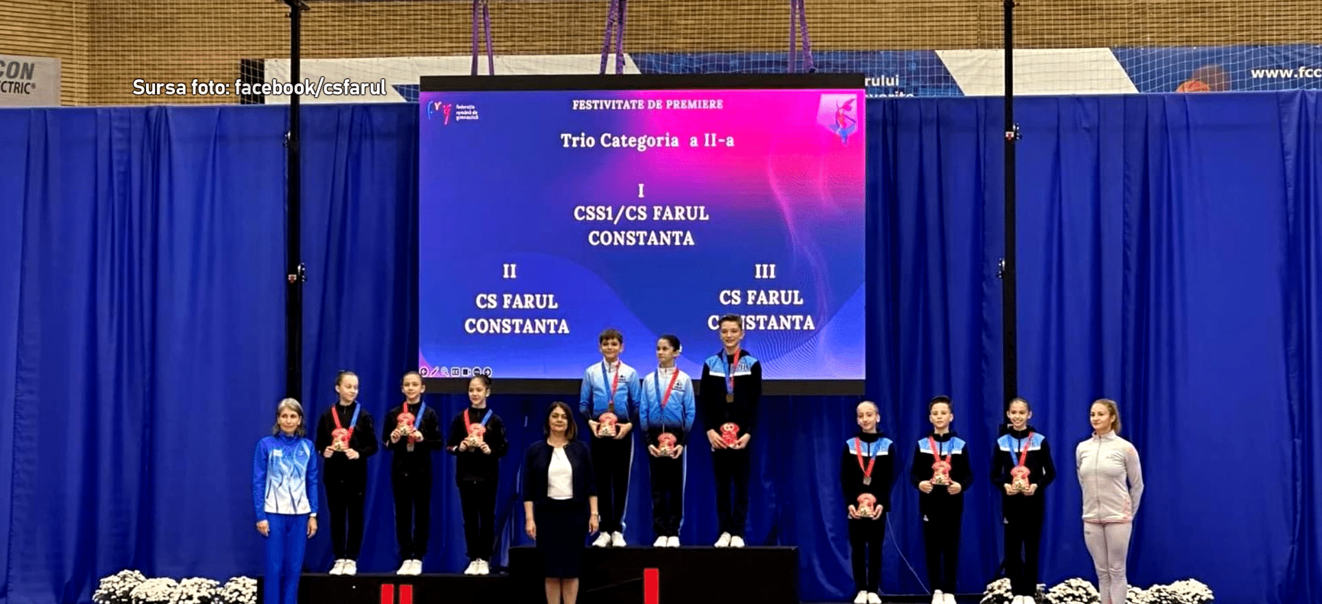 Nadia Maria Zelesneac, triplă campioană națională la gimnastică aerobică