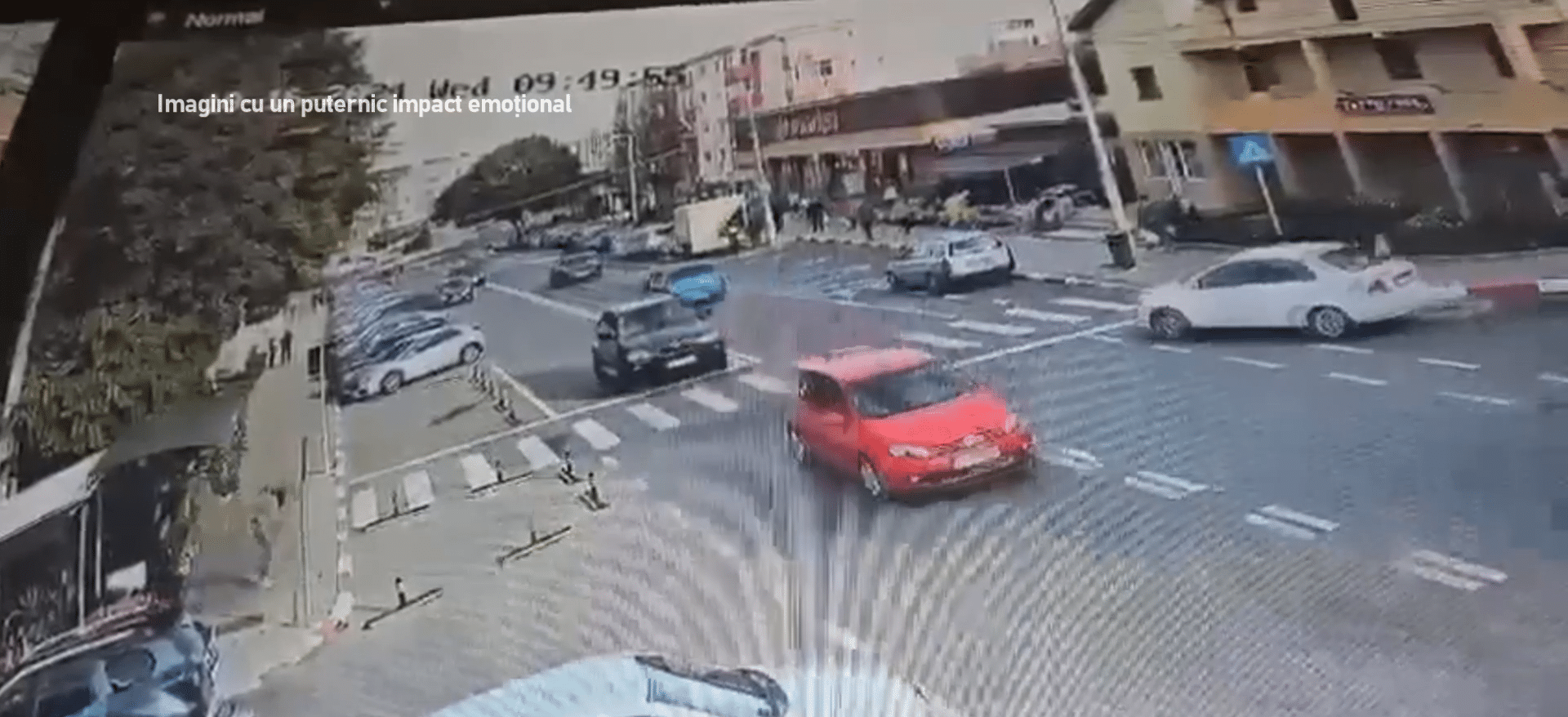 Șantaj cu accidente simulate
