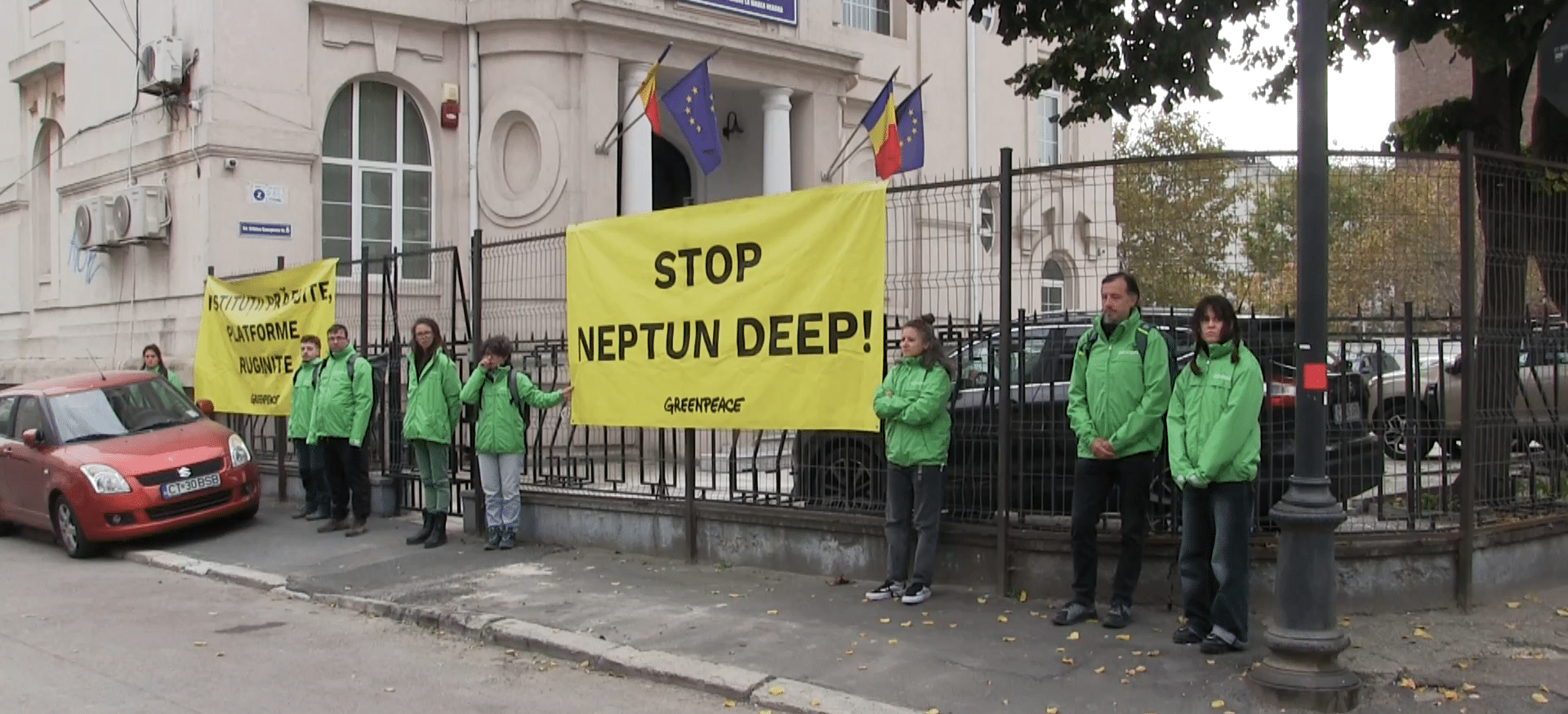 Protest cu cătușe