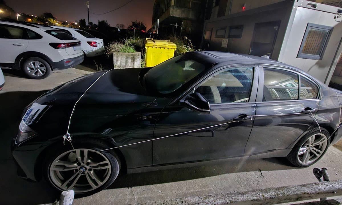Autoturism de lux în valoare de 150.000 lei, descoperit de polițiștii de frontieră constănțeni