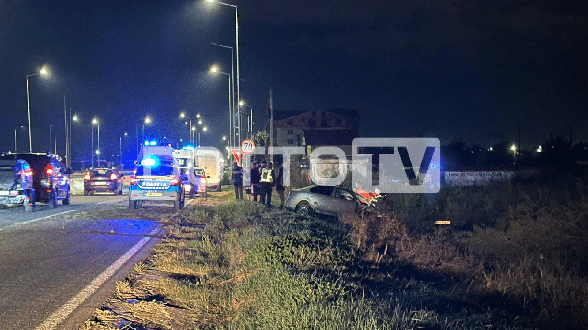 FOTO/VIDEO: Accident rutier între Murfatlar și Valu lui Traian