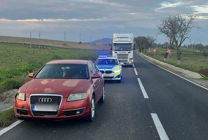 Accident rutier între o căruță și un autoturism, în apropiere de Babadag