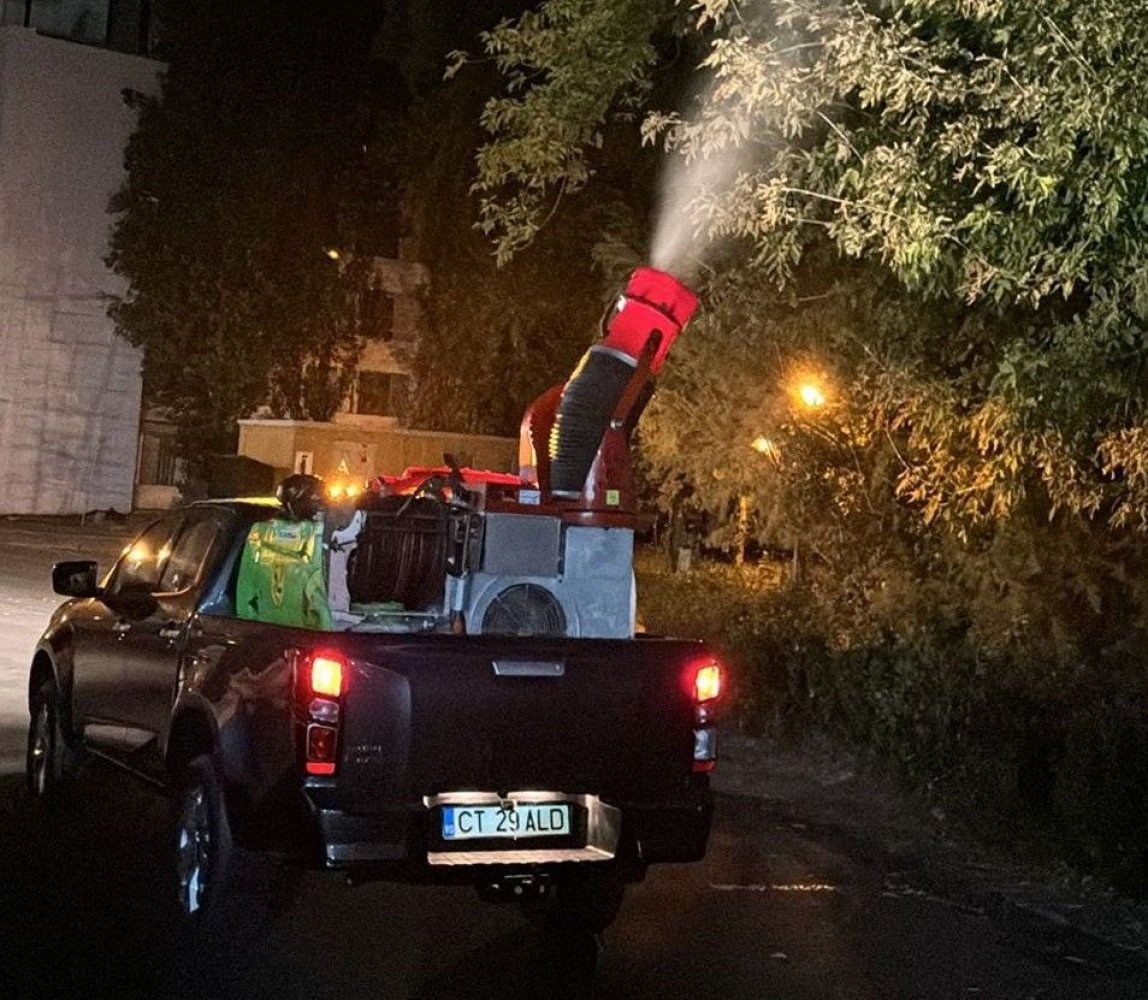 Tratamente fitosanitare în zonele verzi de pe raza municipiului Constanța și stațiunea Mamaia