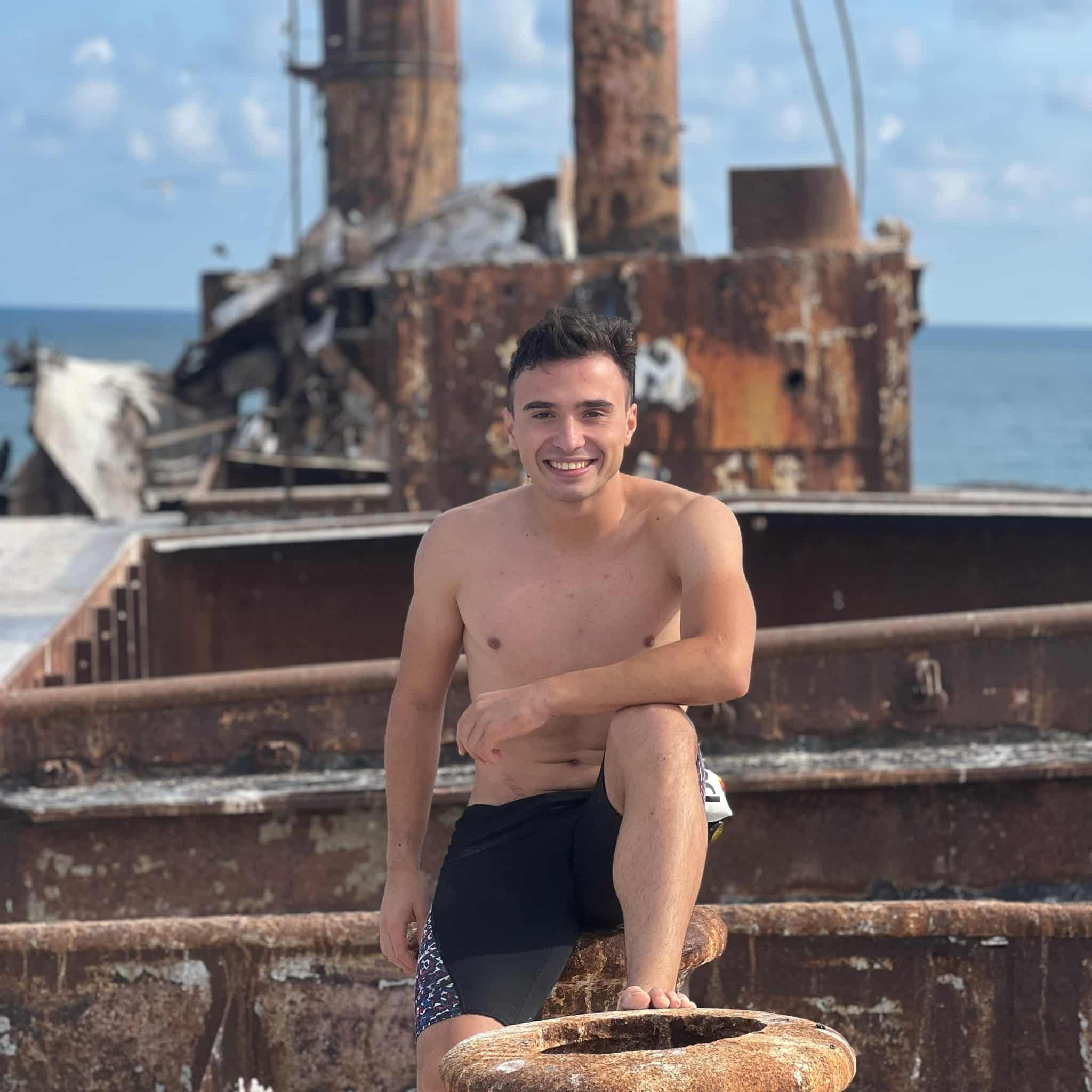 Cristian Tranulea, pregătiri pentru Campionatul Mondial de Înot în Ape Înghețate
