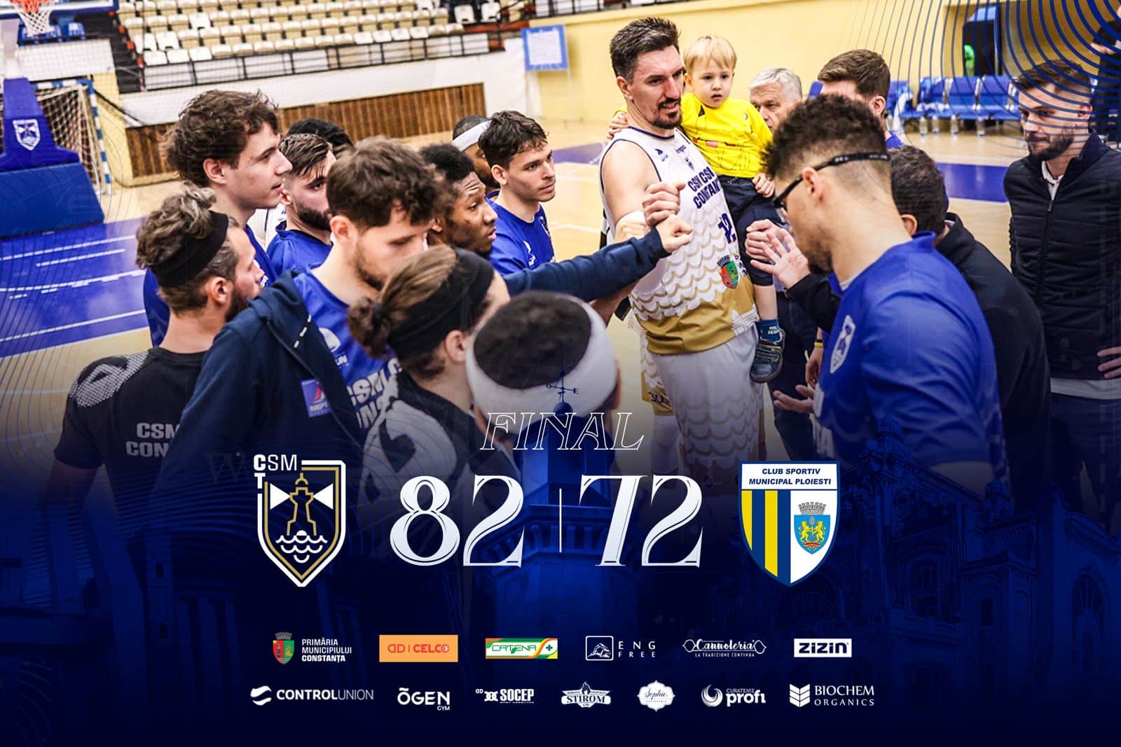 LNBM | CSM Constanța obține o victorie importantă în fața CSM Petrolul Ploiești