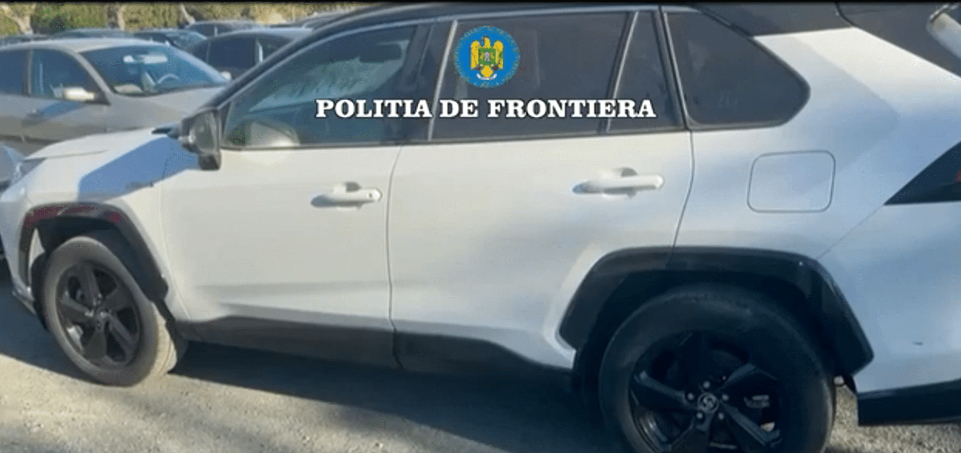 Mașină de lux, confiscată de Garda de Coastă