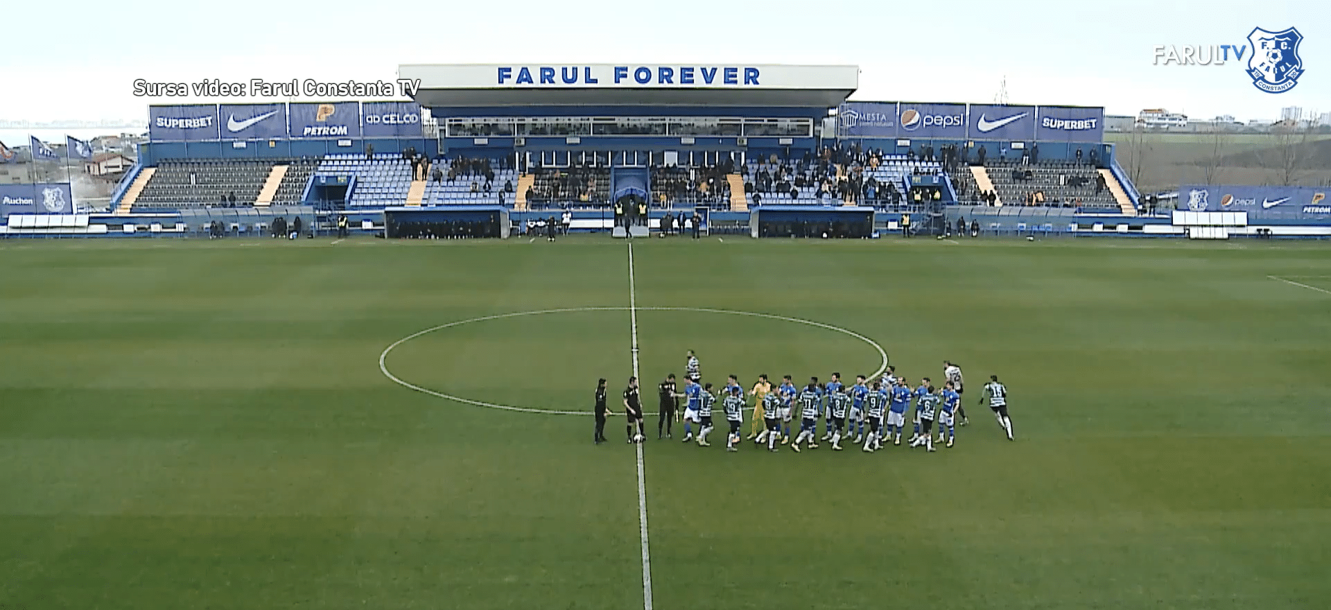 Farul Constanța amical cu Cerno More Varna la Ovidiu