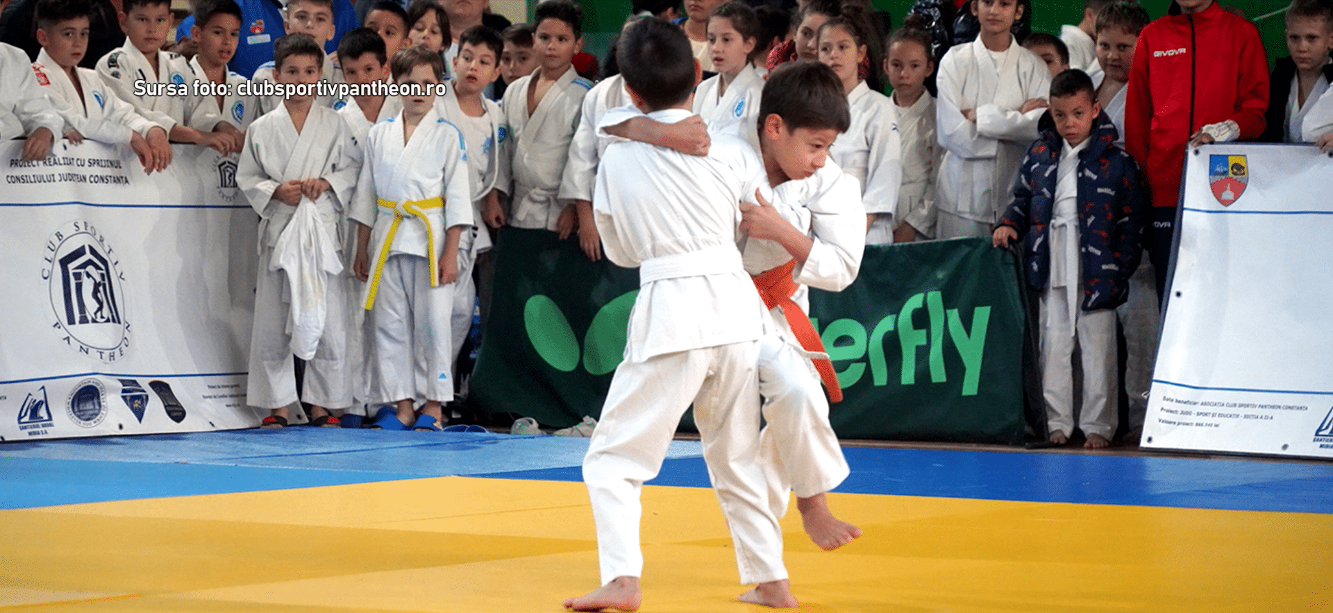 Tinerii judoka din sud-estul României, protagoniști la Cupa „Centura albă“