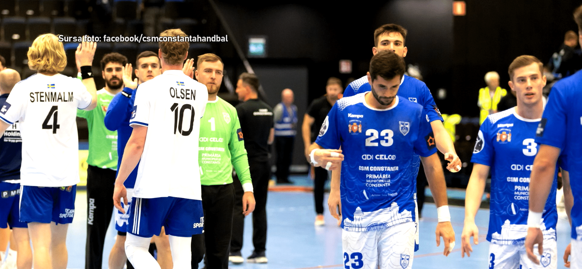 CSM Constanța pierde în fața Ystads IF în EHF European League