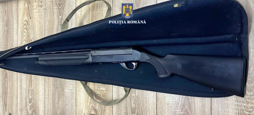 Percheziții în Crucea: Un tânăr de 21 de ani a fost reținut, după săvârșirea acțiunilor de braconaj și uz de armă fără drept