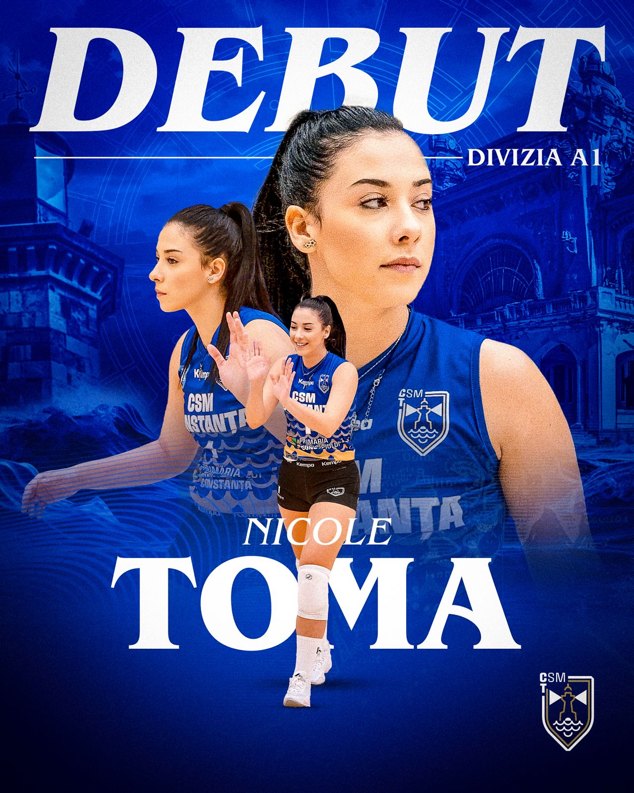 Nicole Toma, debut în Divizia A1 la doar 15 ani