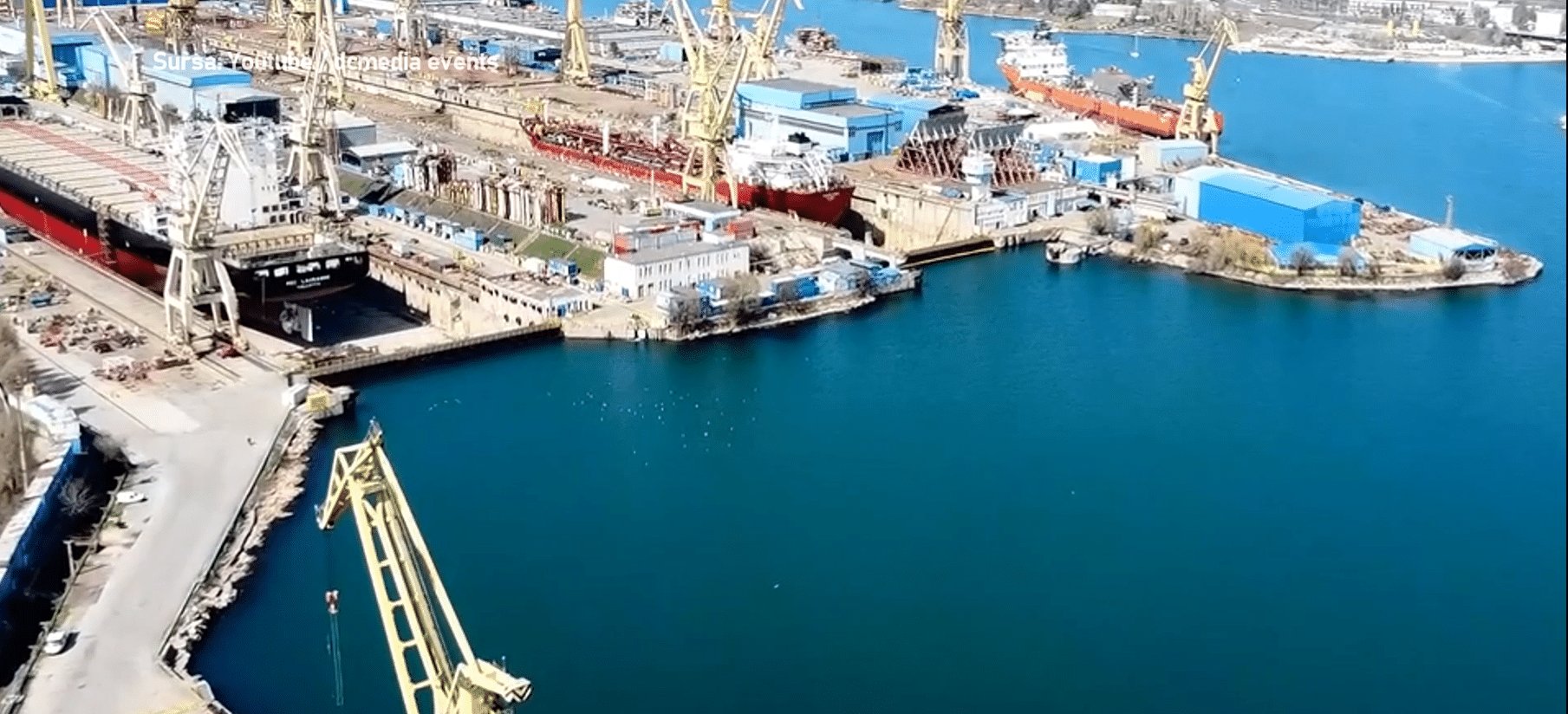 Concedieri masive la Șantierul Naval Damen Mangalia