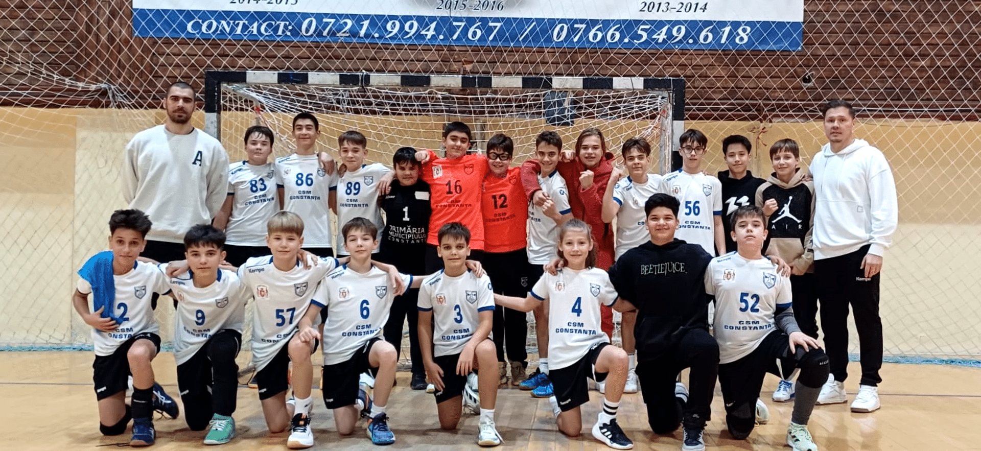 Juniorii CSM Constanța, victorii în primul turneu al Campionatului Național