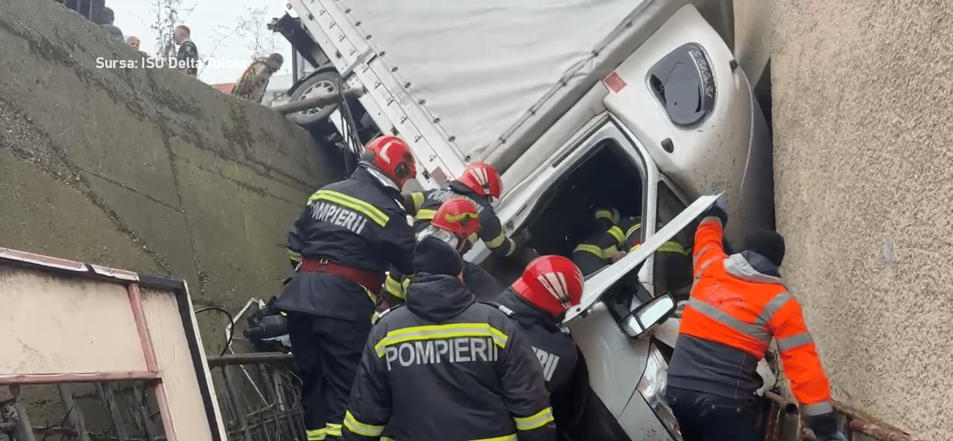 Accident mortal la Tulcea