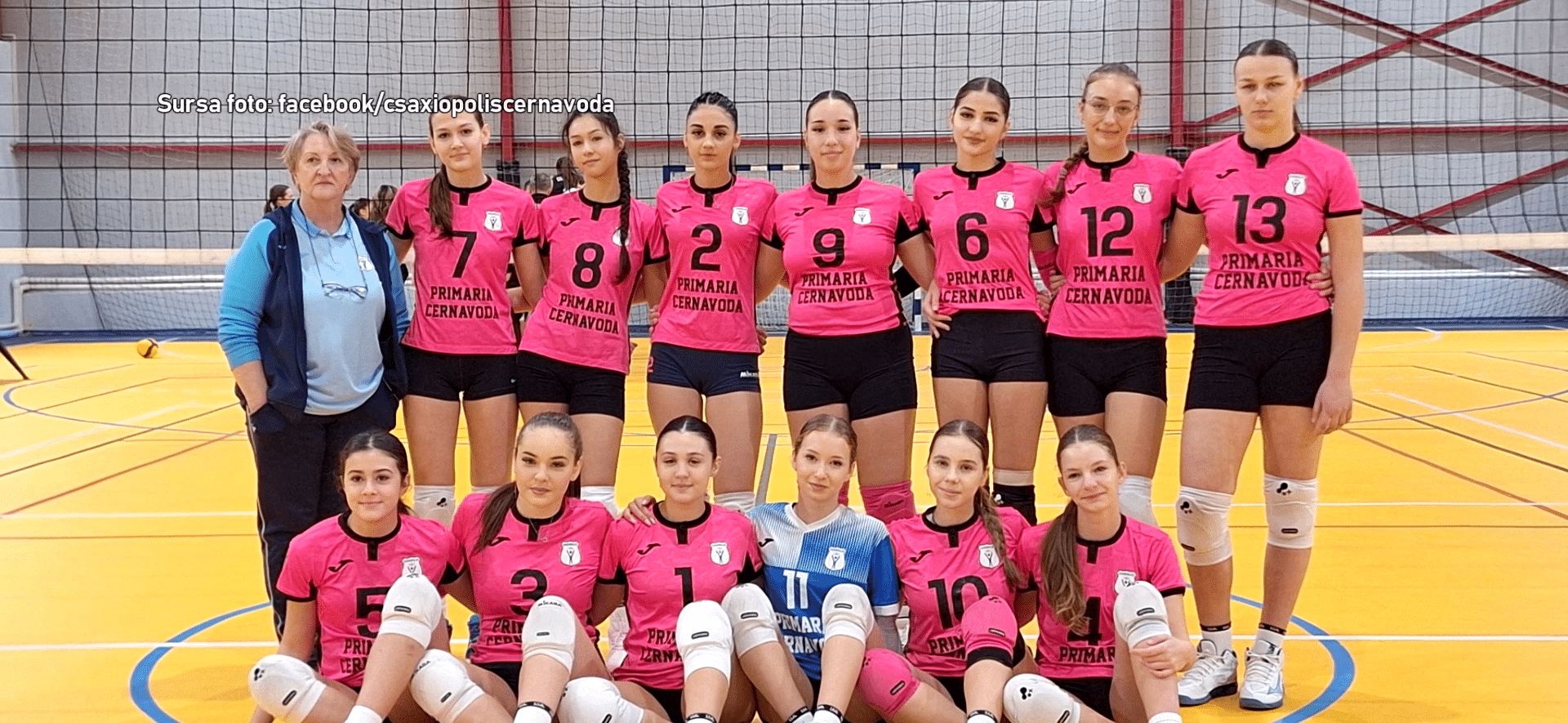 Cadetele de la Axiopolis Cernavodă, victorie în Campionatul Național de Volei