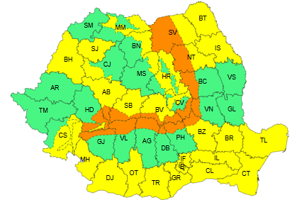ANM: Constanța și Tulcea, sub cod galben de vânt
