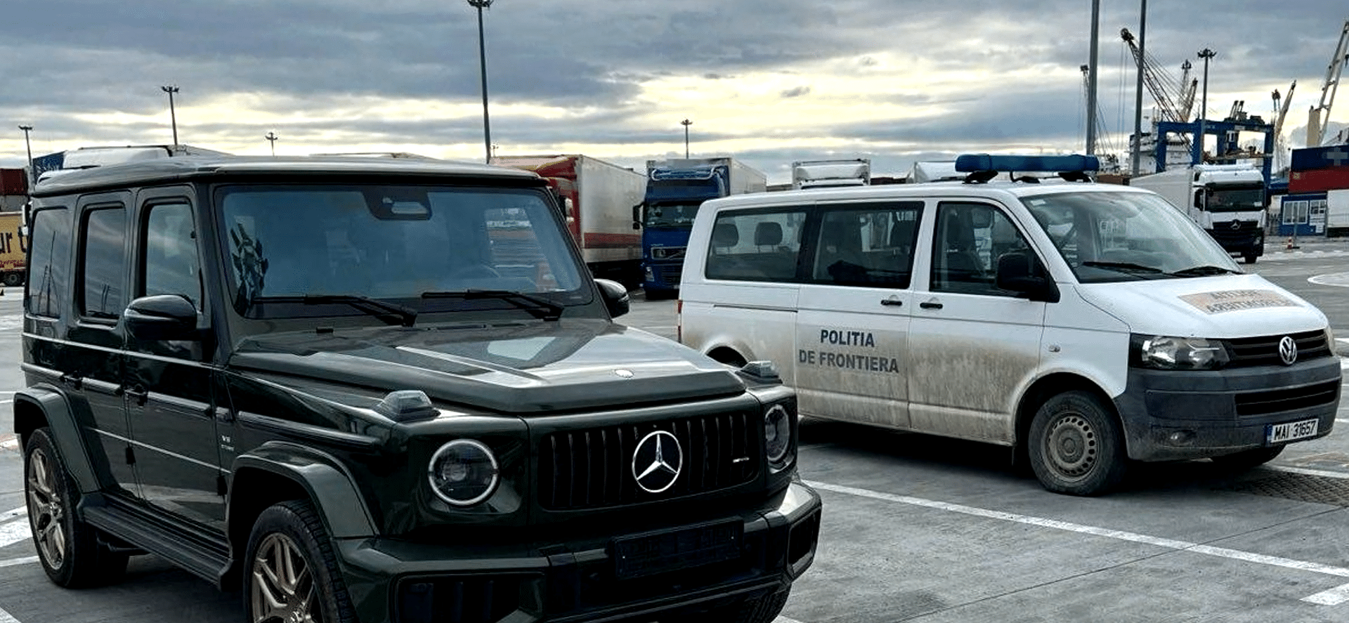 Mașină de 1 milion de lei, confiscată în Port