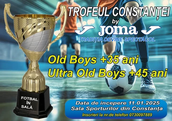 Începe Trofeul Constanței la fotbal în sală
