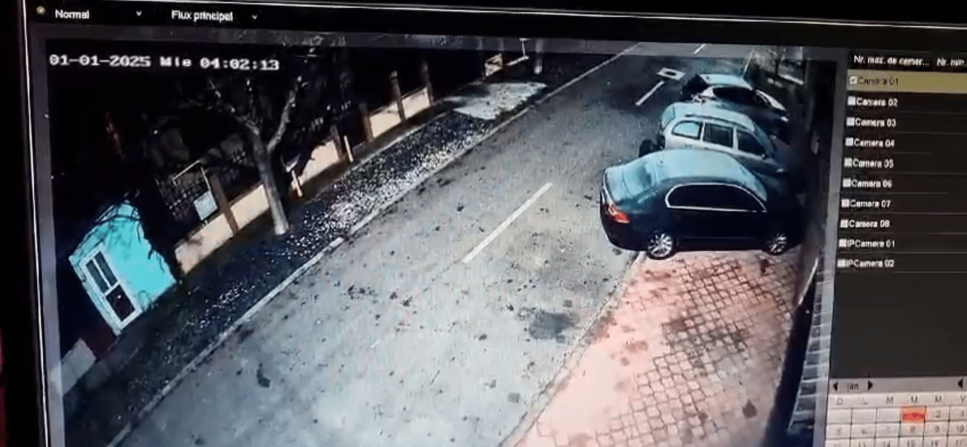 Revelion sub semnul vandalismului. Zeci de mașini distruse