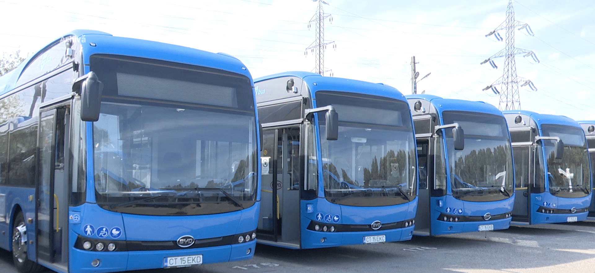 22 de autobuze electrice, la Constanța