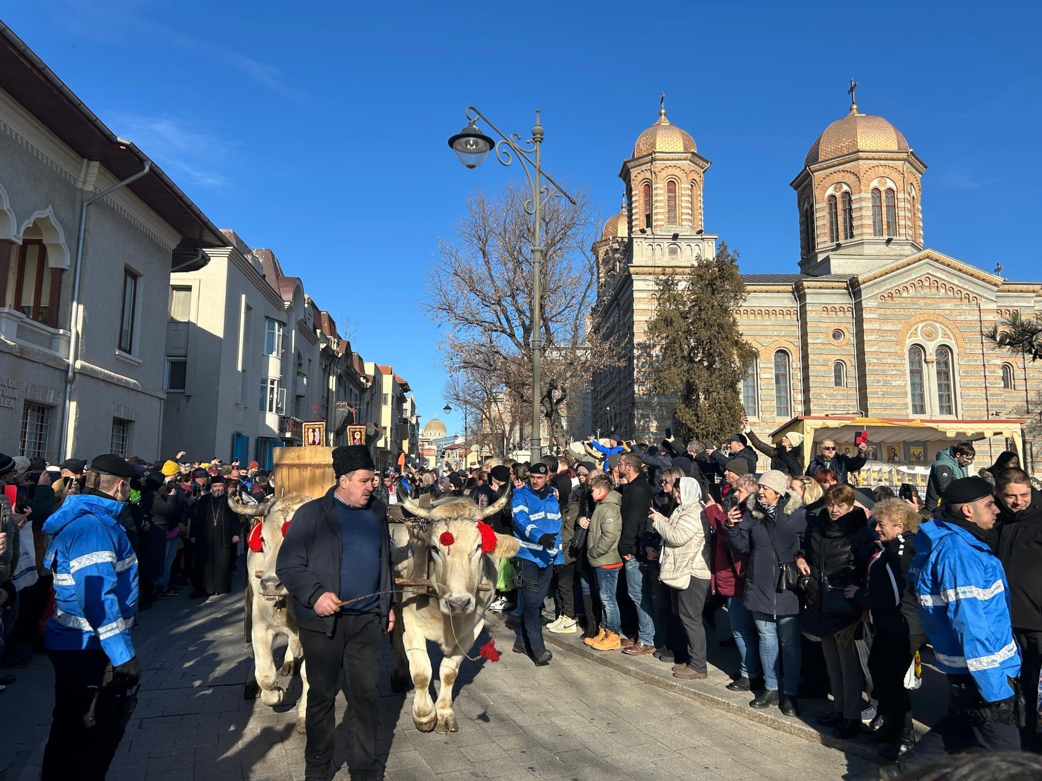 Gruparea de Jandarmi Mobilă „Tomis” a asigurat ordinea publică la sărbătoarea de Bobotează din Constanța