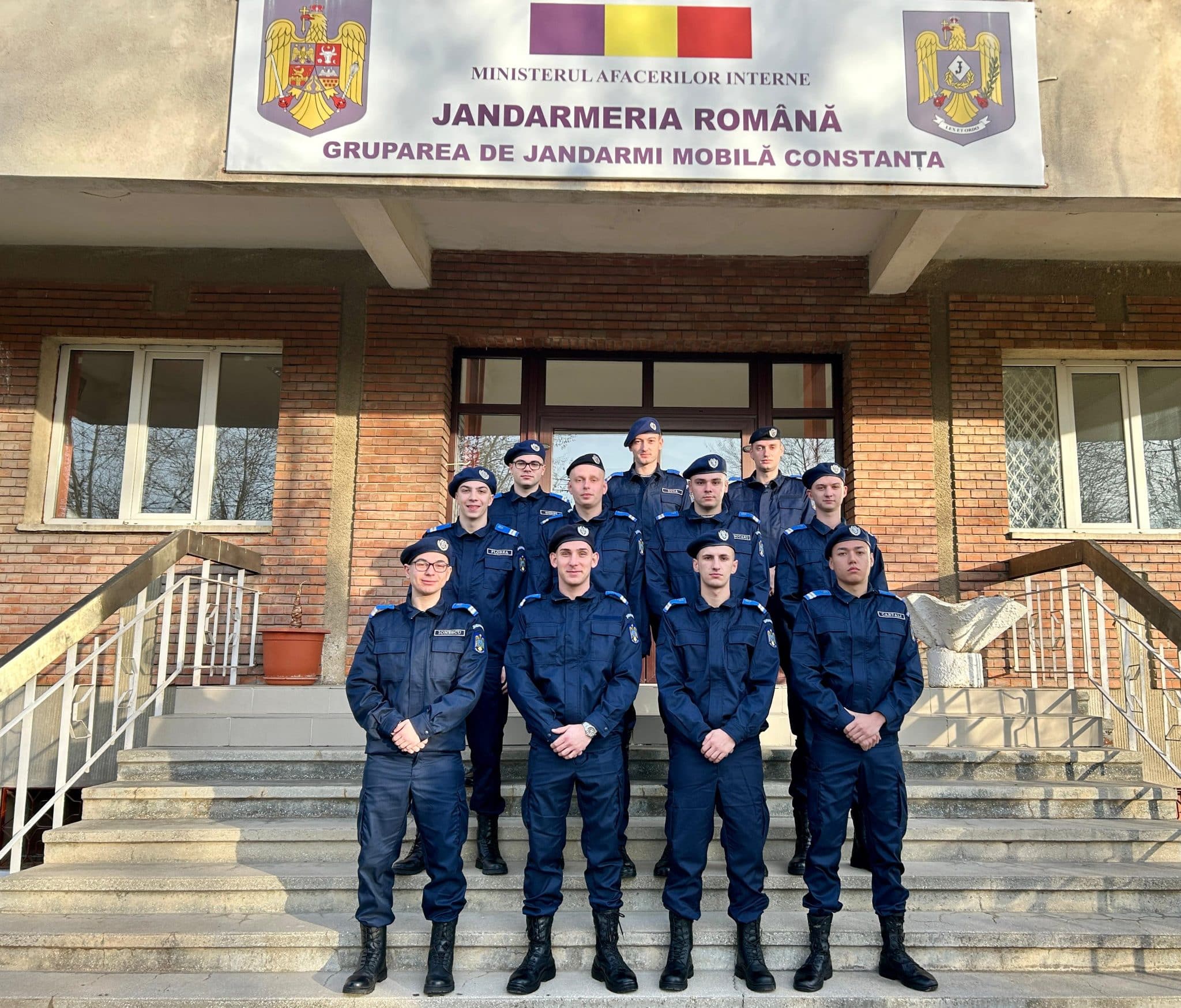 11 subofițieri s-au alăturat Grupării de Jandarmi Mobile „Tomis” Constanța